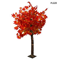 Изкуствено есенно дърво за декор 1 м многоцветно - PL329